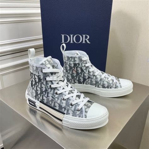 saks dior high top sneakers
